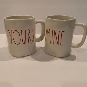 Rae Dunn Mugs YOURS MINE